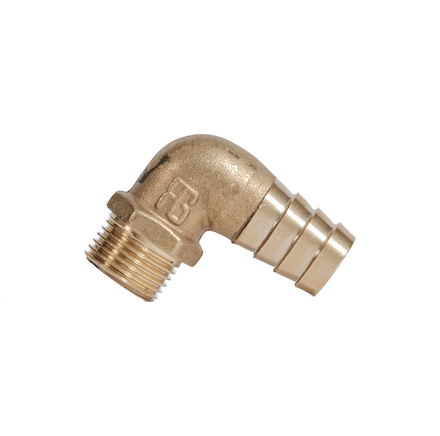 MALE HOSE CONNECTOR 90°