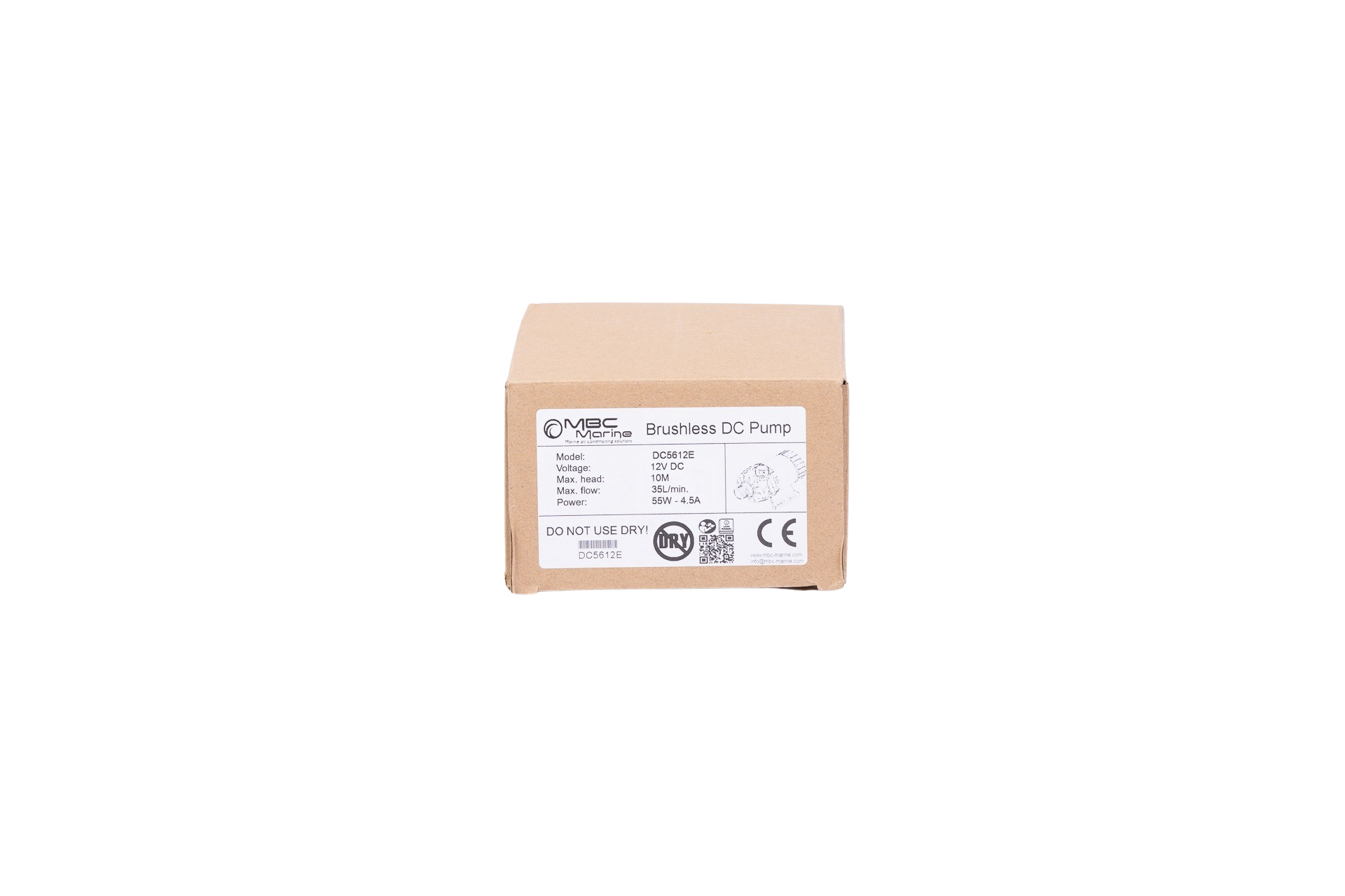 DC5612E 12V Sea Water Pump