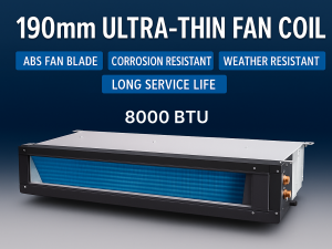 CFP08 - Horizontal Fan Coil Unit for Chiller Systems