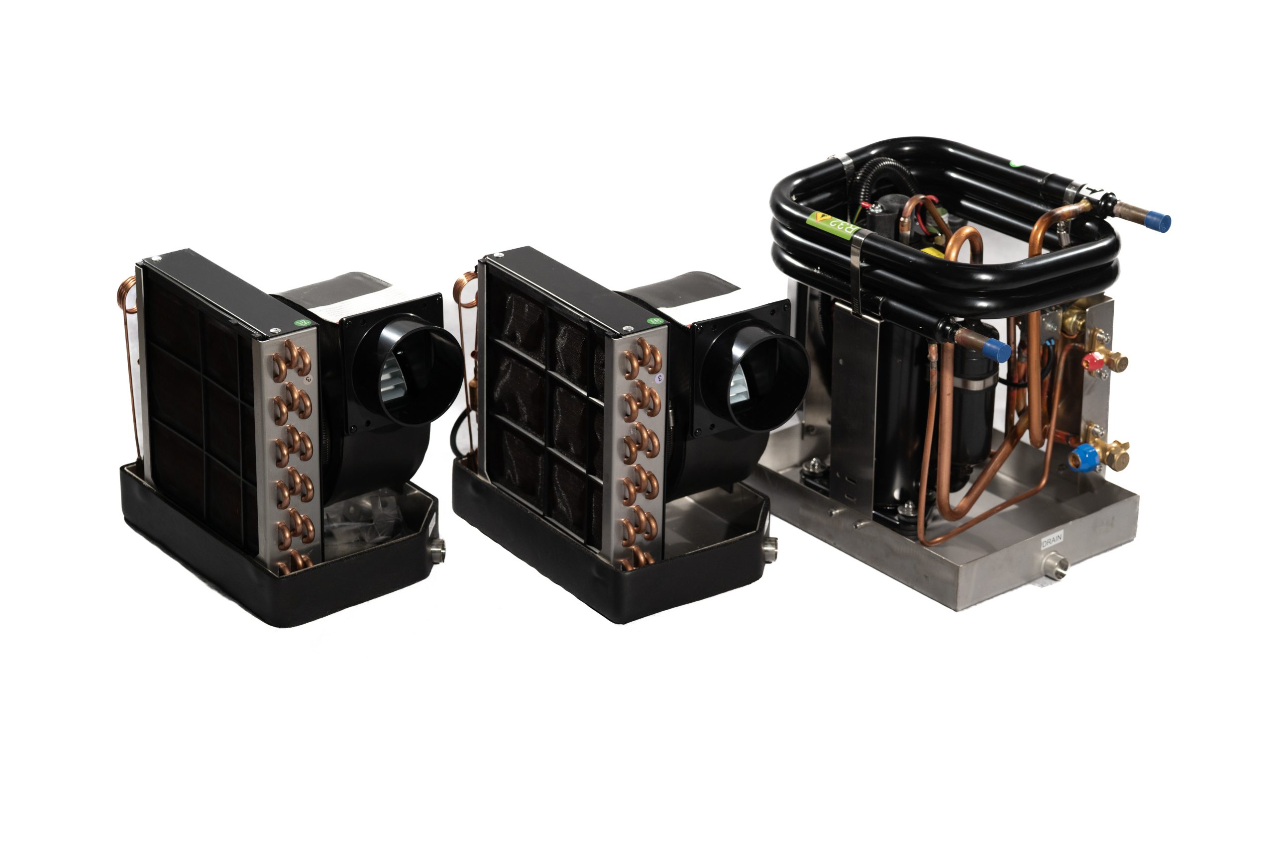 SCPM – 1x 16000 BTU Compressor + 2x 8000 BTU Evaporator