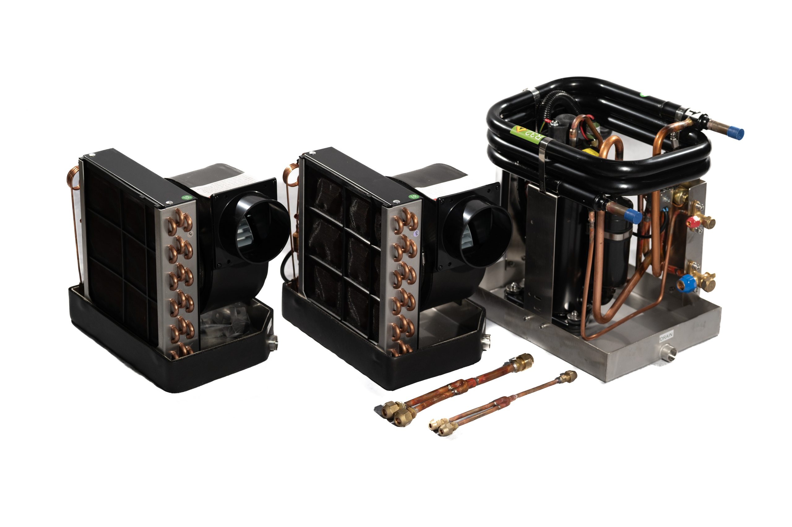 SCPM – 1x 16000 BTU Compressor + 2x 8000 BTU Evaporator