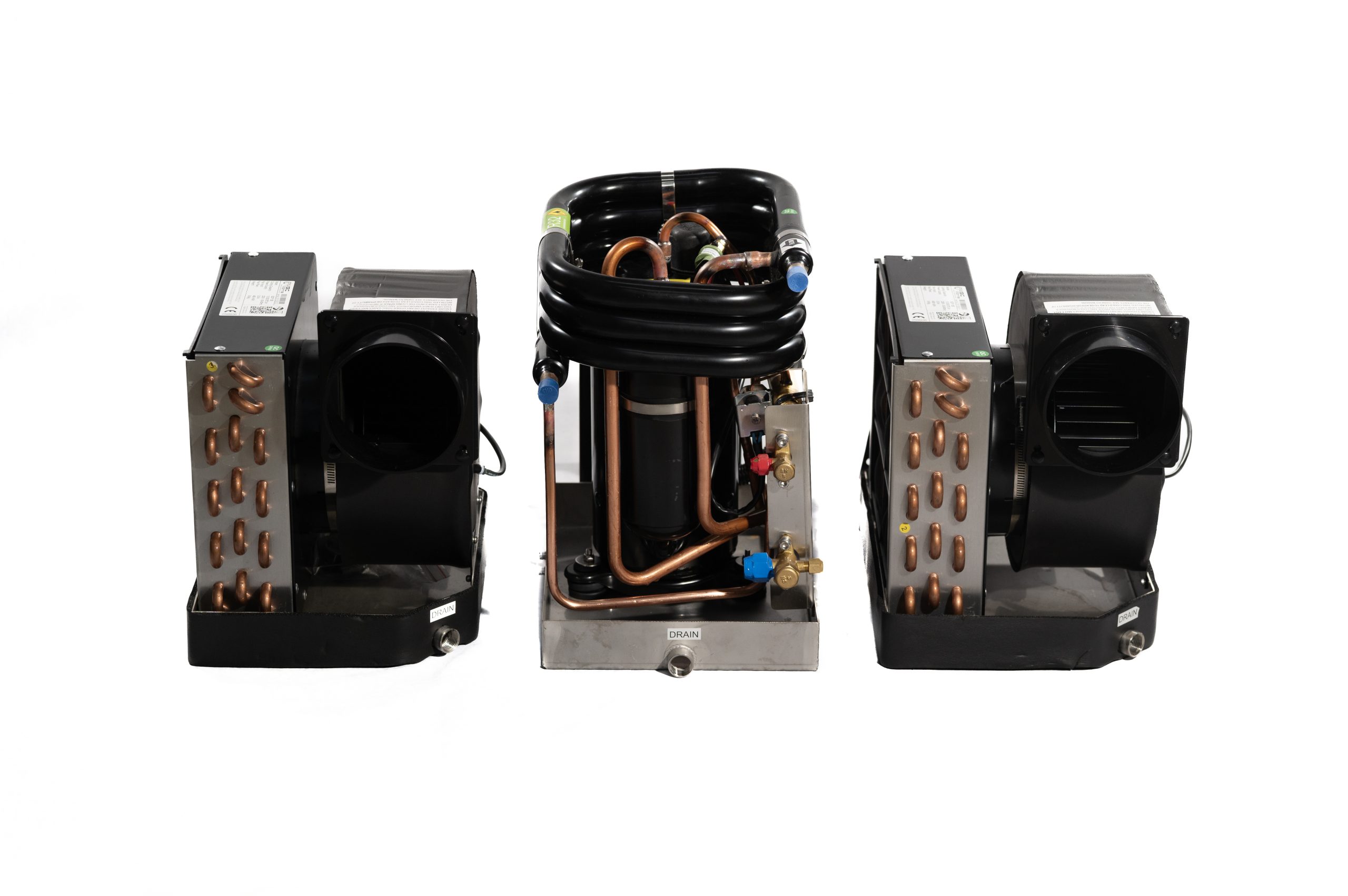 SCPM – 1x 24000 BTU Compressor + 2x 12000 BTU Evaporator