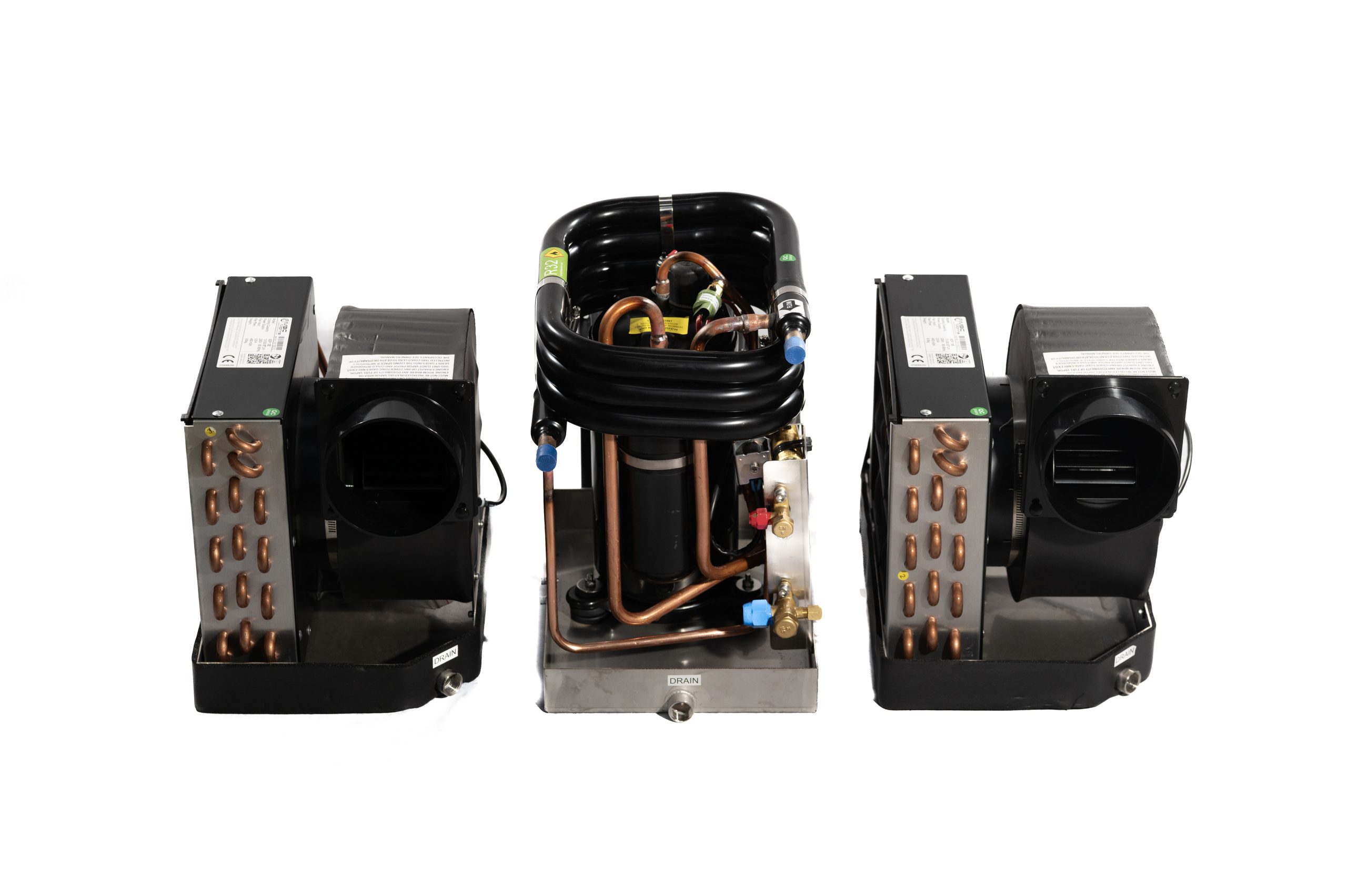 SCPM – 1x 24000 BTU Compressor + 2x 12000 BTU Evaporator